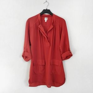 Anthropologie | silk tunic [Edme & Esyllte]